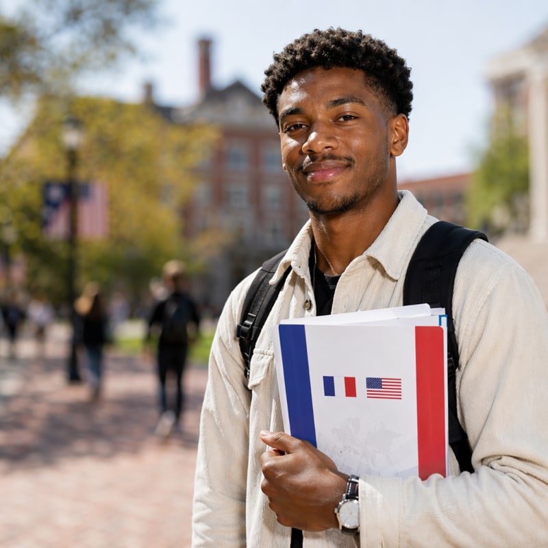 bourse franco-américaine étudiants en licence campus américain