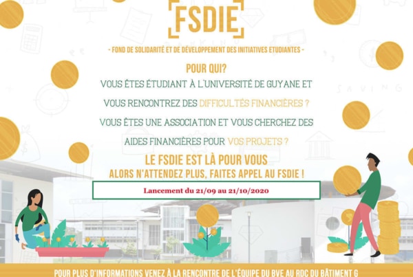 Campagne FSDIE sept/oct. 2020
