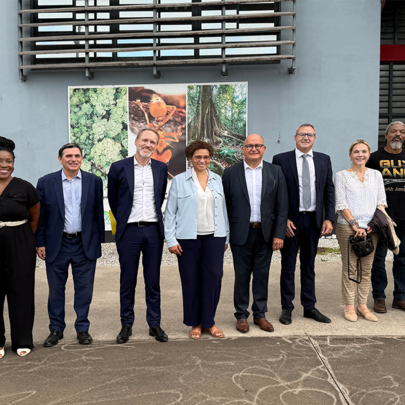 groupe officiel convention Banque des Territoires Université de Guyane partenaires réunis