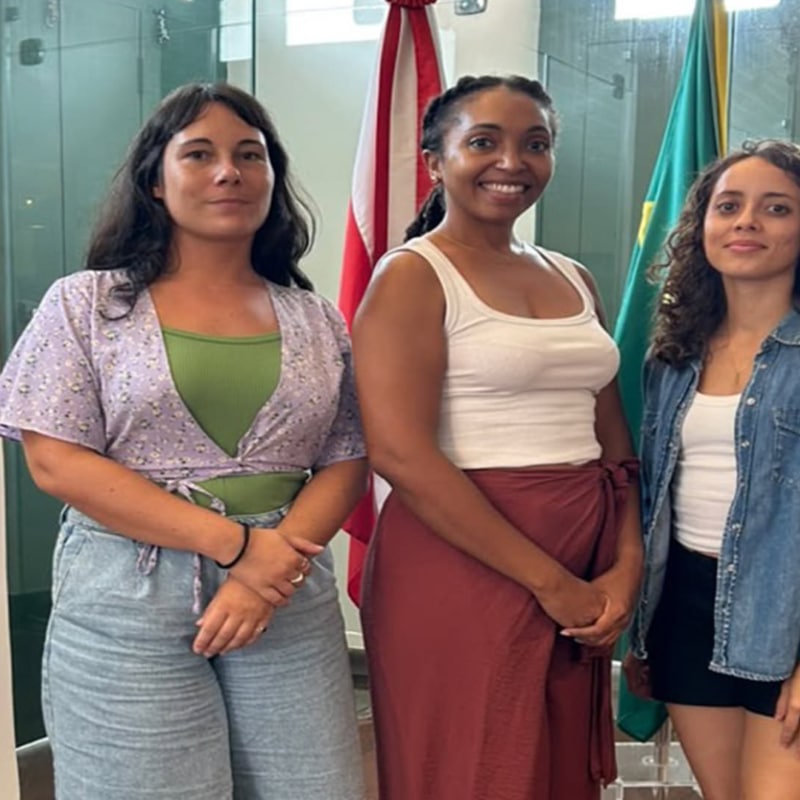 Trois étudiantes de Guyane engagées dans une coopération amazonienne sur la bioéconomie au Pará