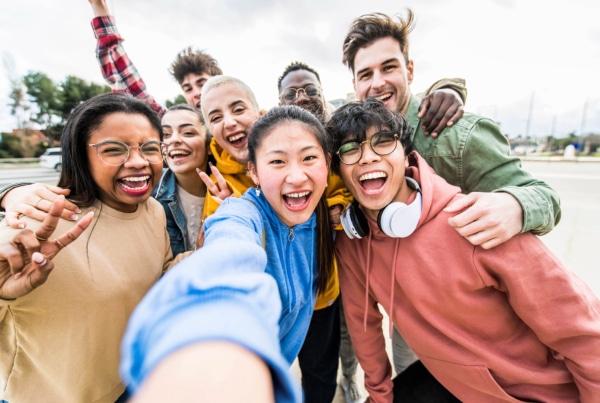 Réunion d'information ERASMUS avec un groupe d’étudiants internationaux