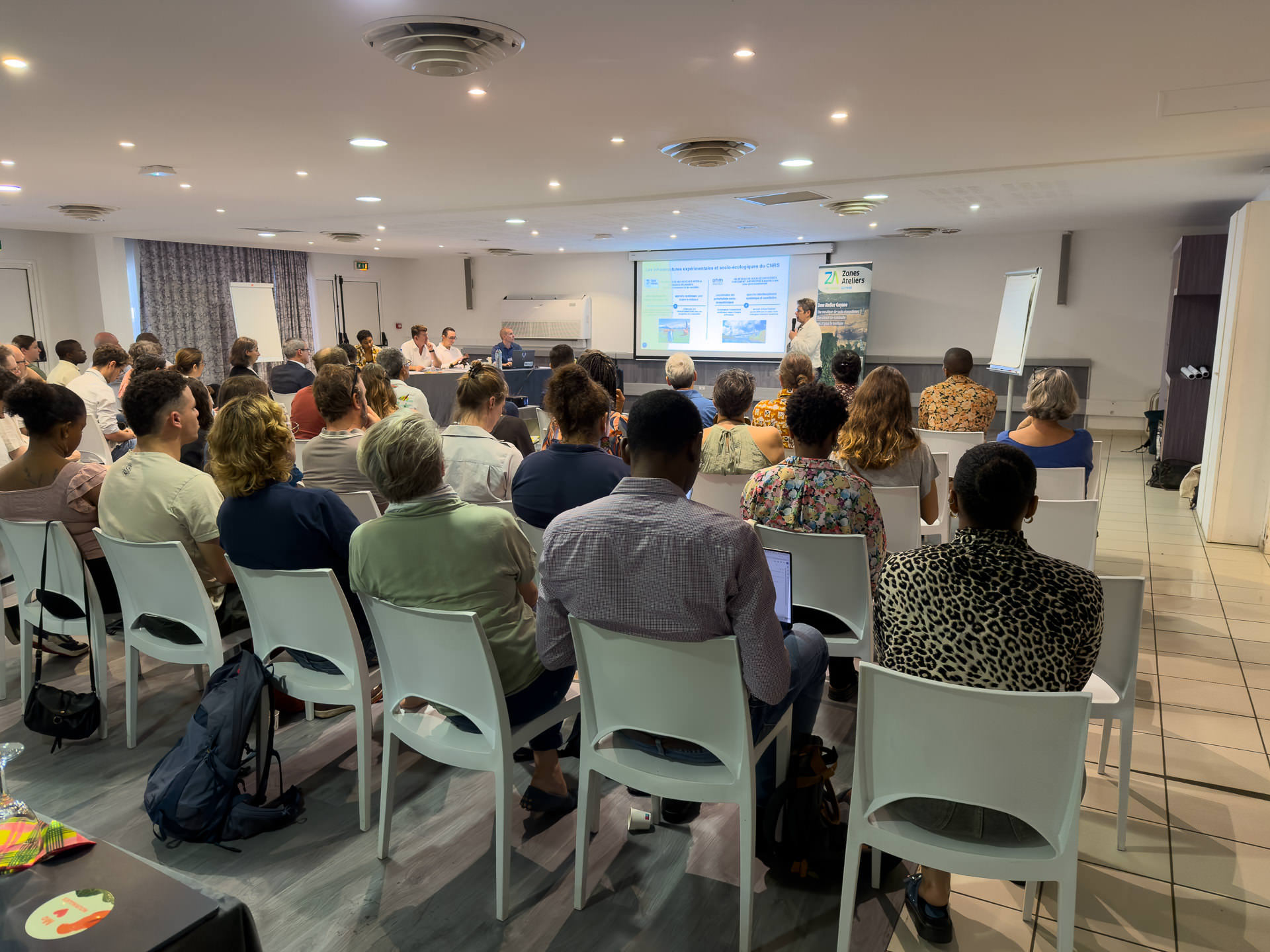 Inauguration Zone Atelier Guyane Université de Guyane collaboration scientifique