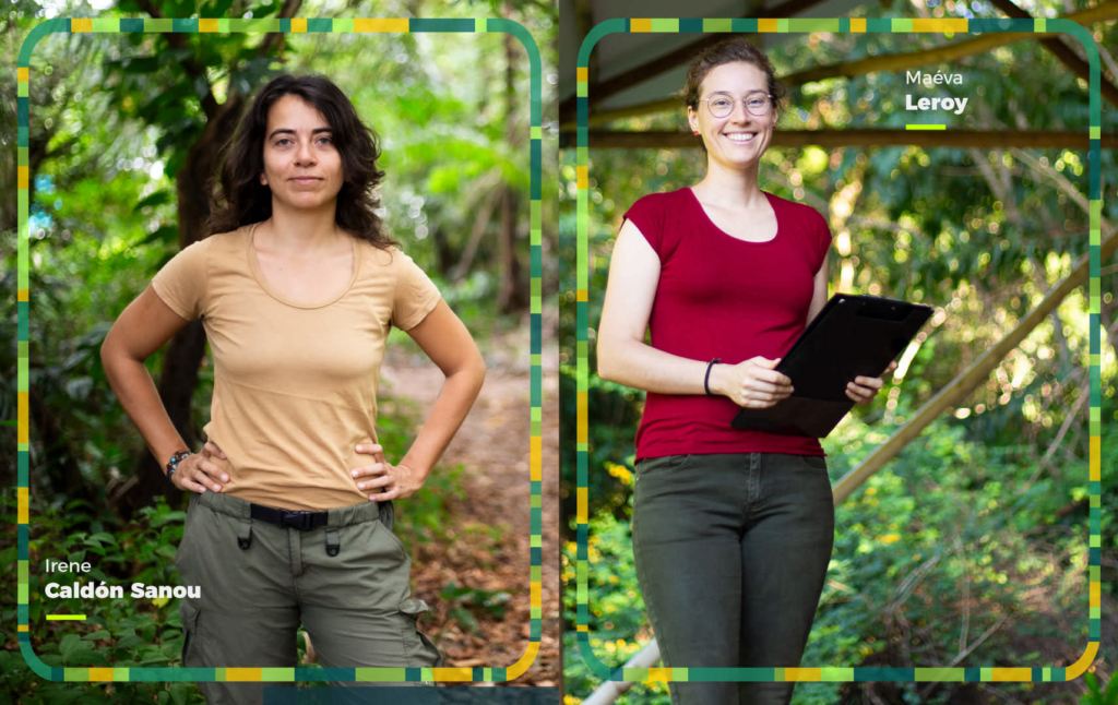 Irene Calderón Sanou et Maëva Leroy, lauréates du Prix L’Oréal-UNESCO 2026 en Guyane.