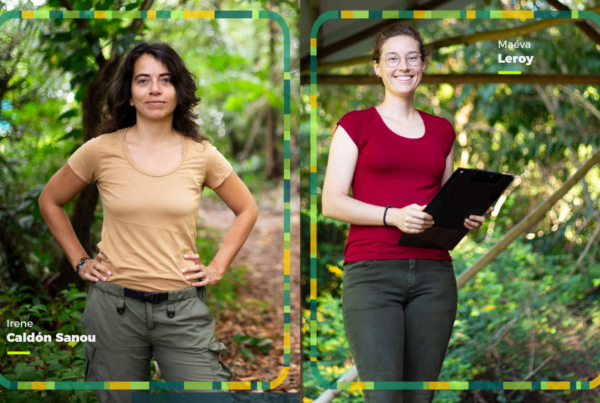 Irene Calderón Sanou et Maëva Leroy, lauréates du Prix L’Oréal-UNESCO 2026 en Guyane.