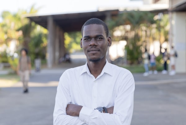 Joseph BELBRUN, étudiant en master sociétés et interculturalité et vice-président étudiant