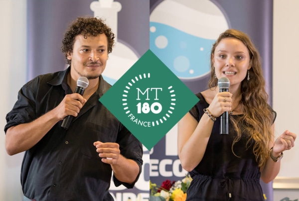 Agathe et Michel gagnants du concours régional MT180S