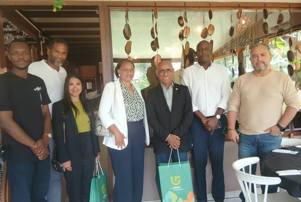 Coopération Université de Guyane UFPA lors du déjeuner de travail à Cayenne