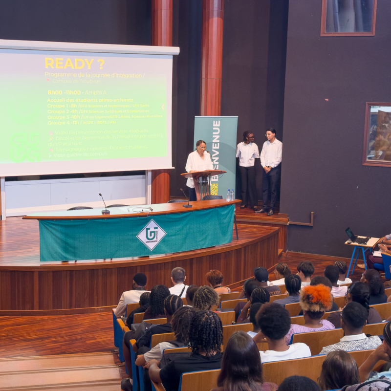 Rentrée universitaire 2026-2027 Université de Guyane sur les campus de Cayenne et Kourou