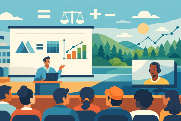 Conférences de la semaine des Mathématiques 2026 université de Guyane en amphithéâtre