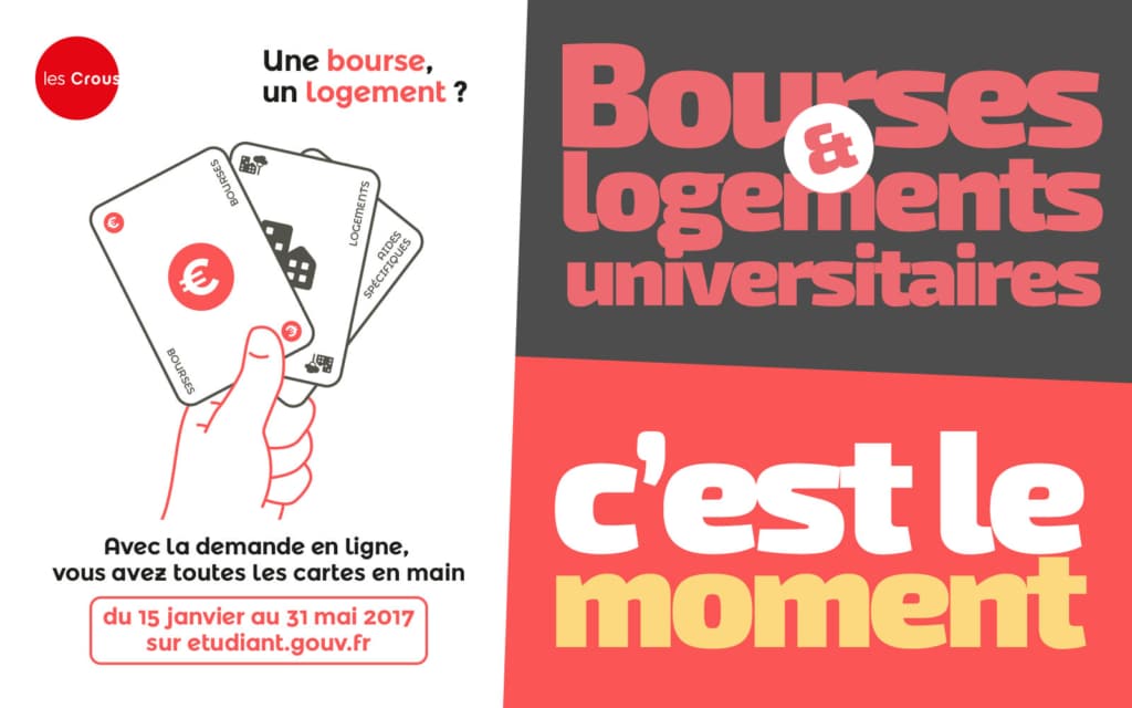 Ouverture des demandes de bourses et logements universitaires
